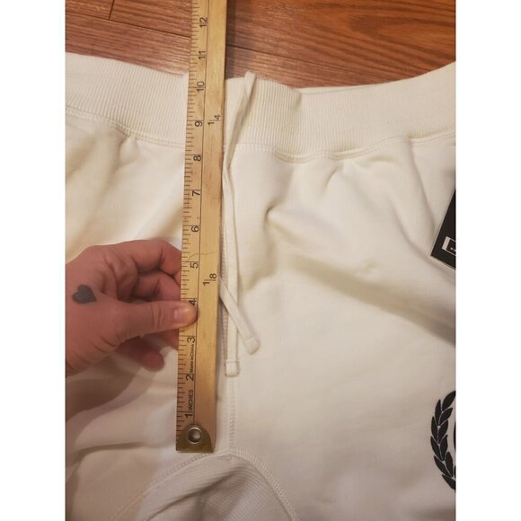 Rawgear Cream Club Sweatpants Men's Size M Drawstring With Embroidery Streetwear - Picture 4 of 16